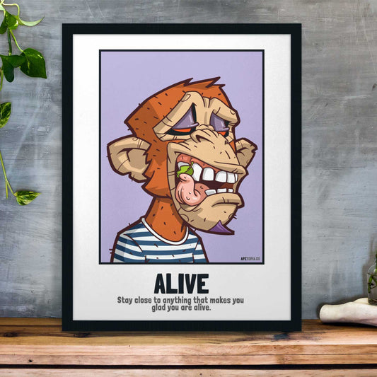 "Alive" Poster