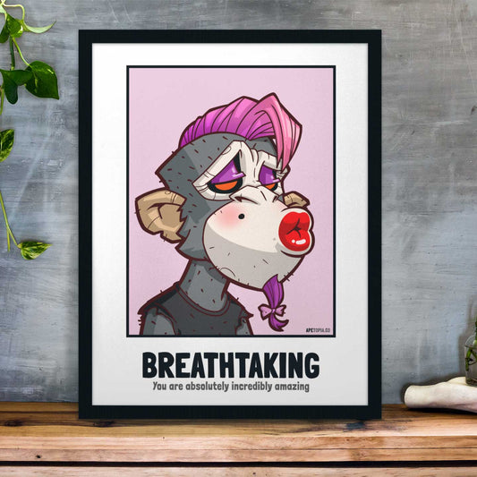 "Breathtaking" Poster