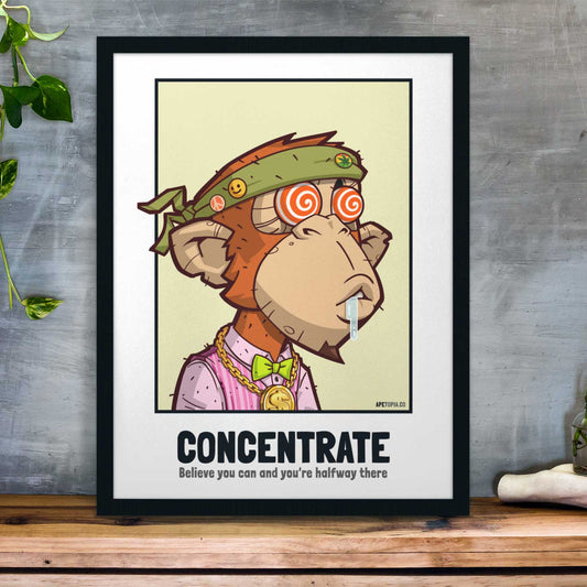 "Concentrate" Poster