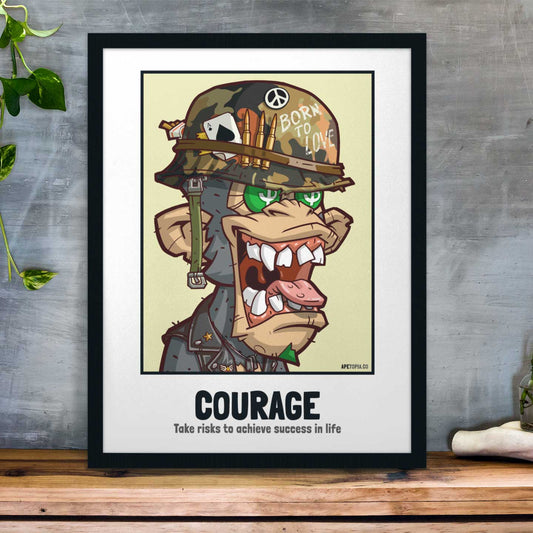 "Courage" Poster