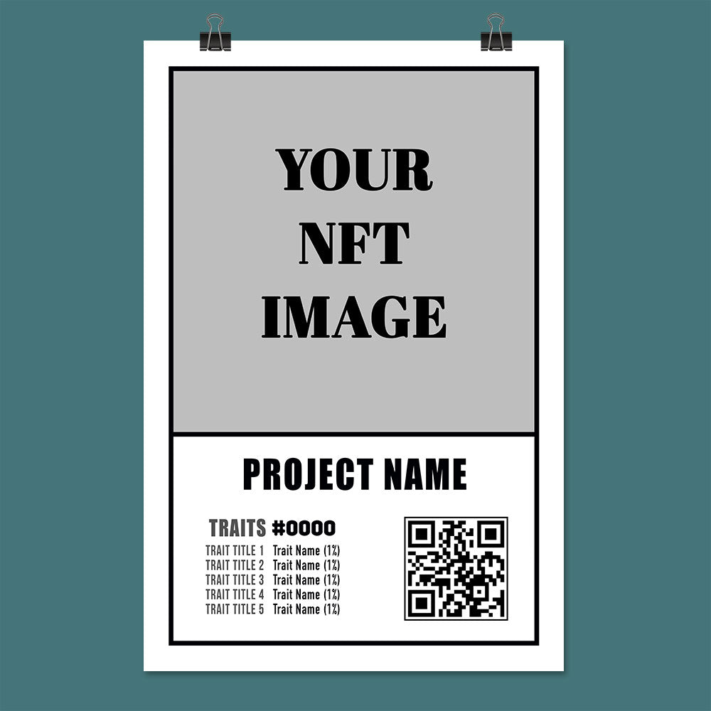 Custom NFT Poster