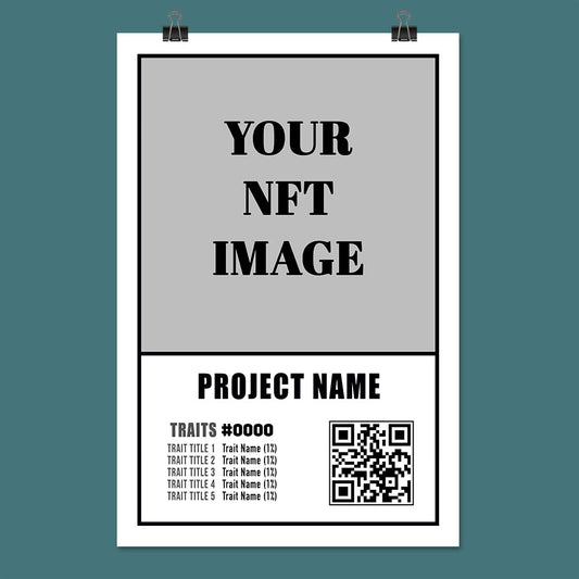 Custom NFT Poster