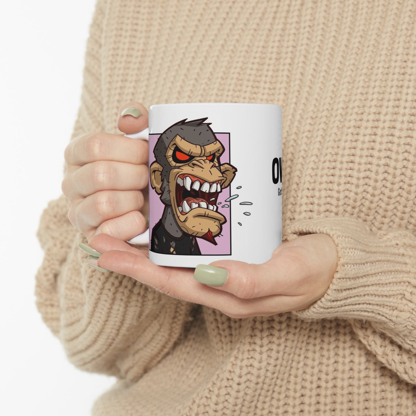 "Overcome" Ceramic Mug