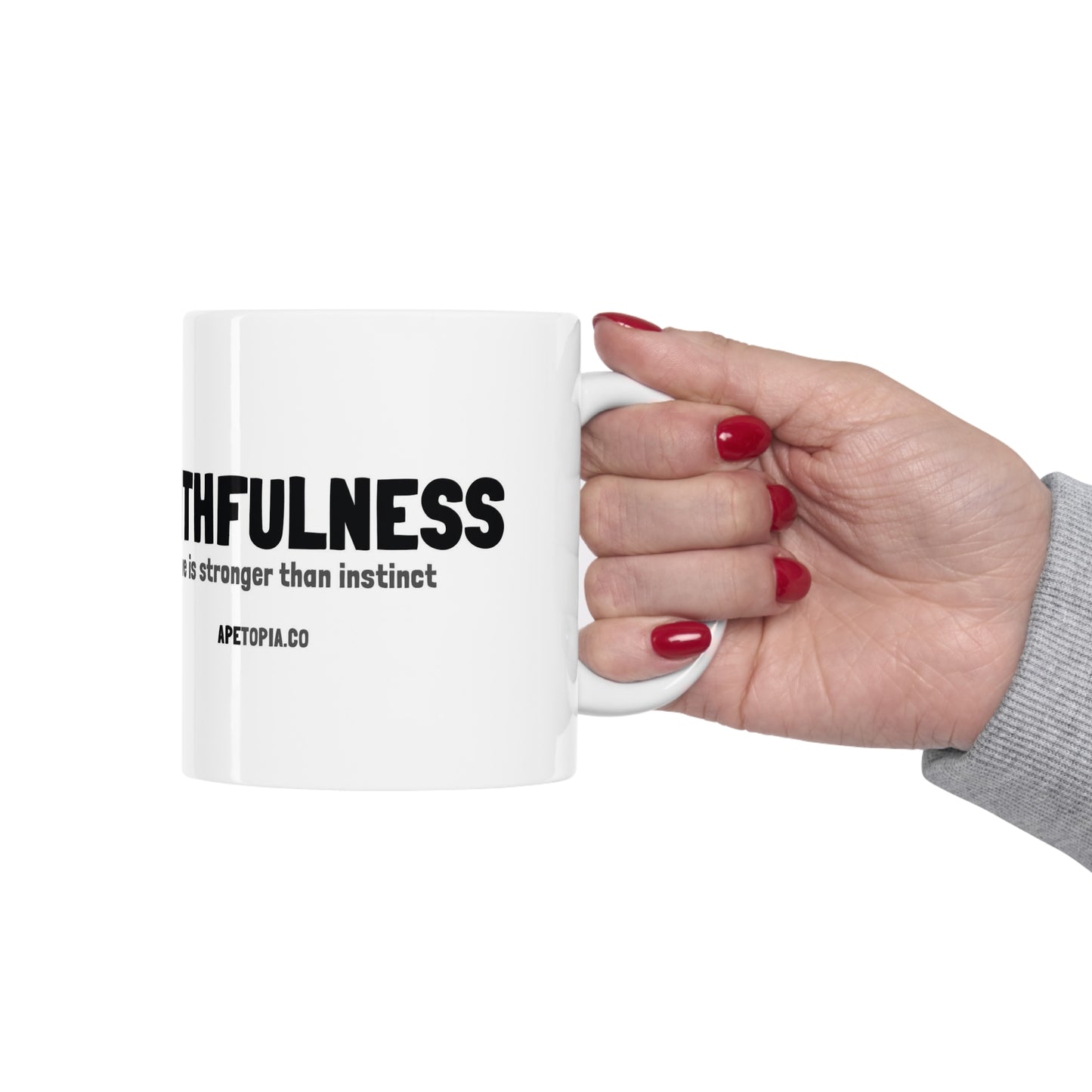 "Faithfulness" Ceramic Mug