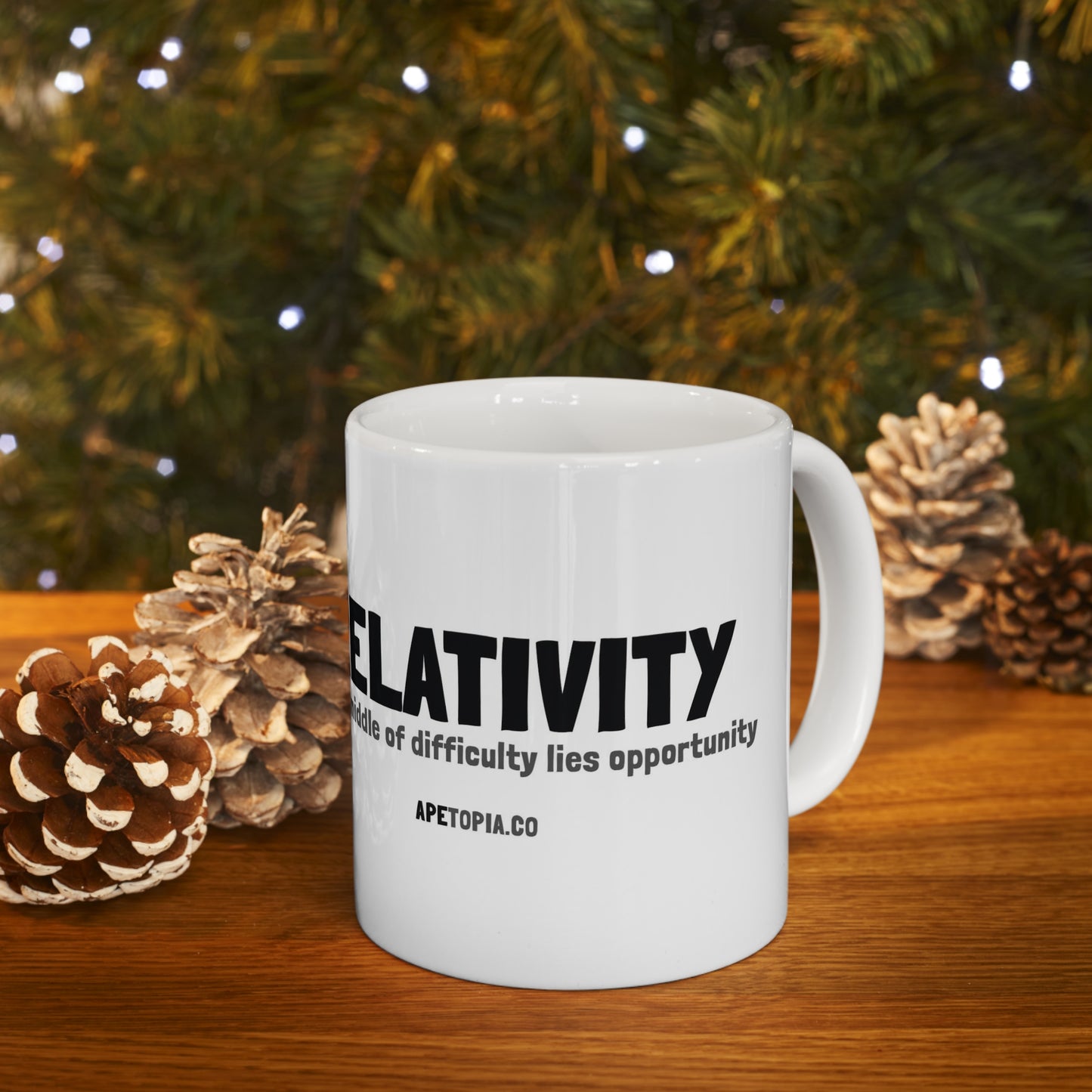 "Relativity" Ceramic Mug