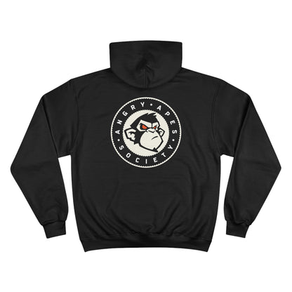 Angry Apes Society x Champion Logo BACK Unisex Hoodie