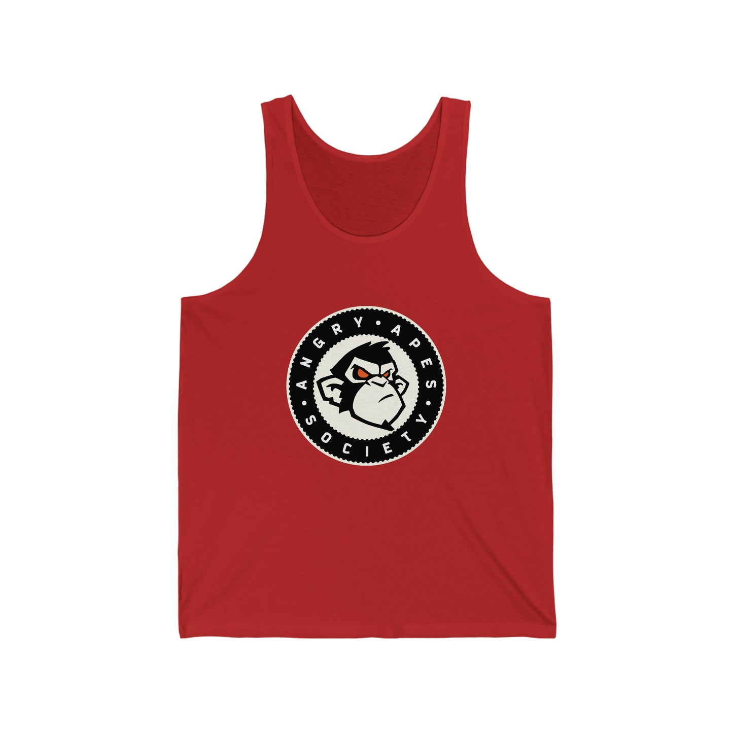 Angry Apes Society Logo FRONT Unisex Tank