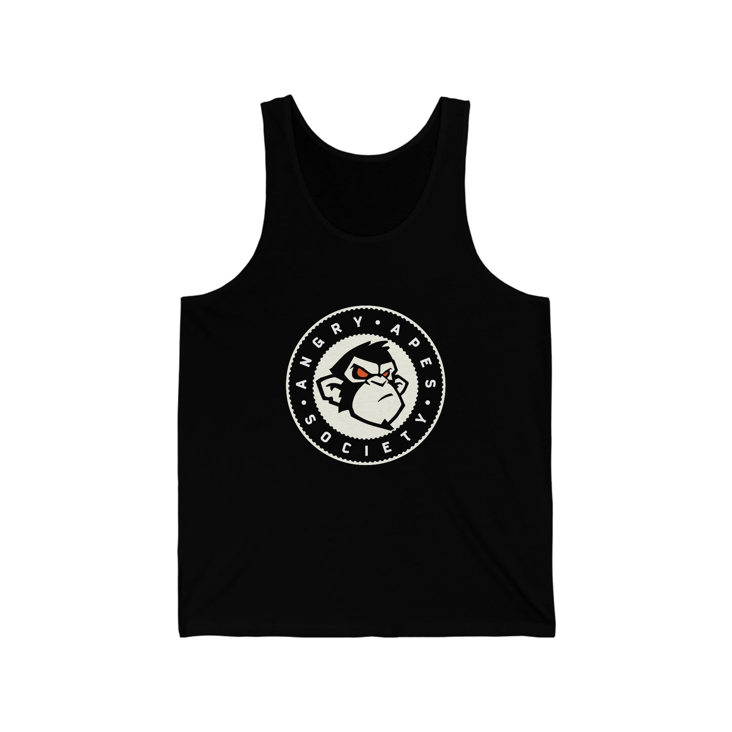 Angry Apes Society Logo FRONT Unisex Tank