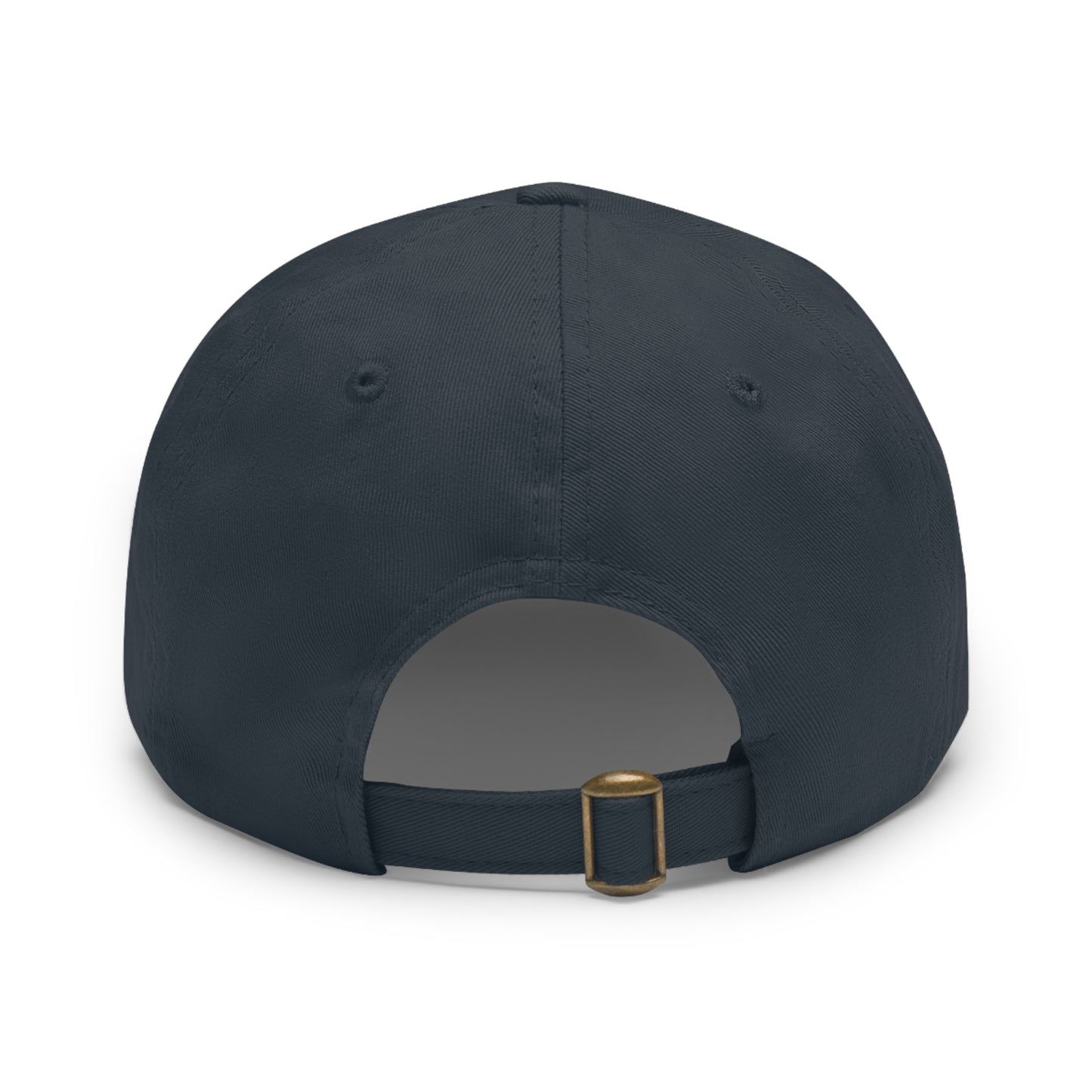 AAS Dad Hat with Leather Patch (Round)