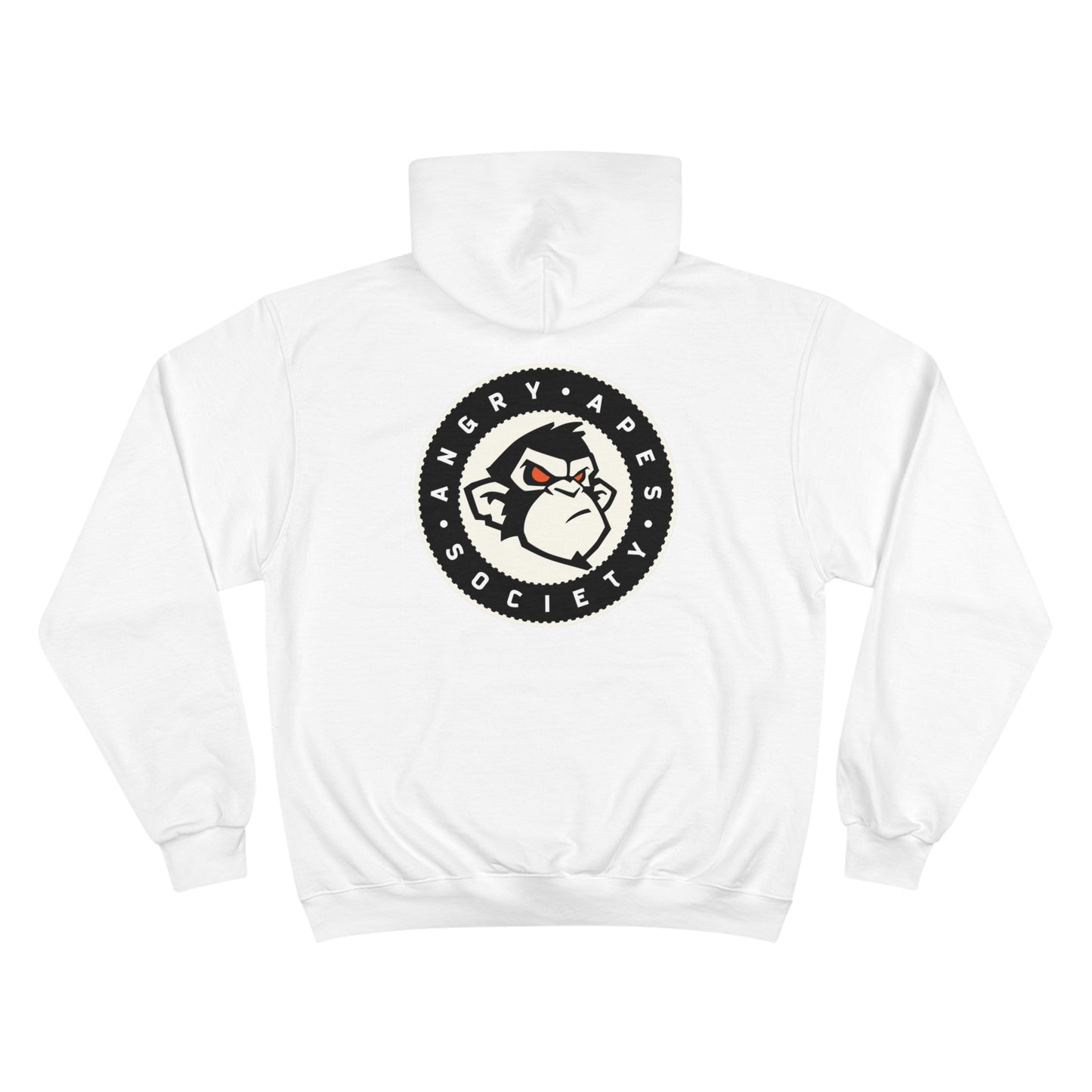 Angry Apes Society x Champion Logo BACK Unisex Hoodie