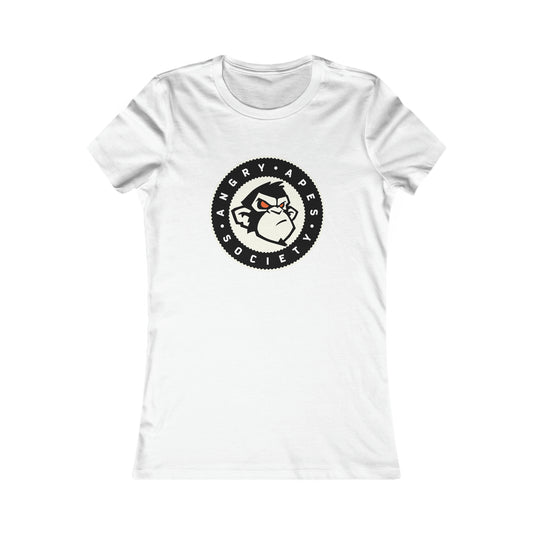 Angry Apes Society Logo FRONT Women's Tee