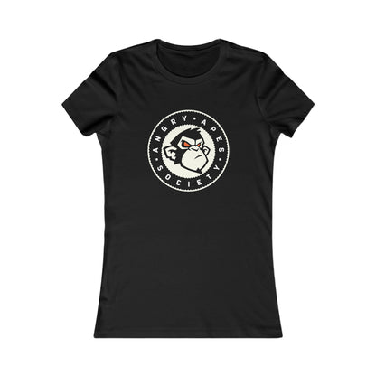 Angry Apes Society Logo FRONT Women's Tee