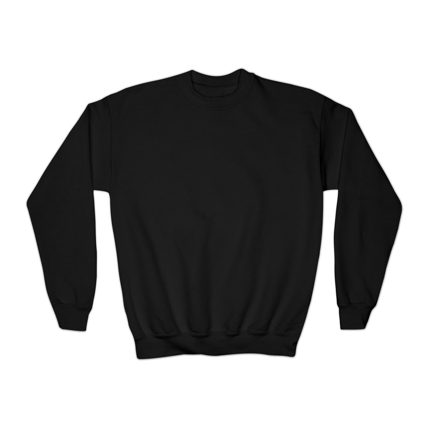 Angry Apes Society Logo BACK Youth Crewneck Sweatshirt