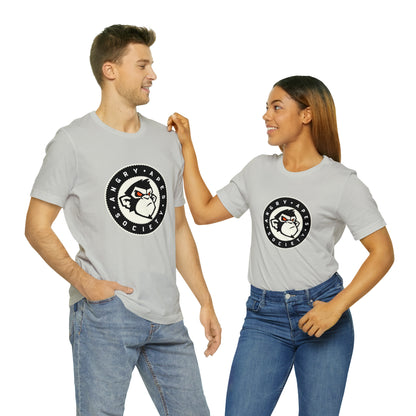 Angry Apes Society Logo FRONT Unisex Short Sleeve Tee