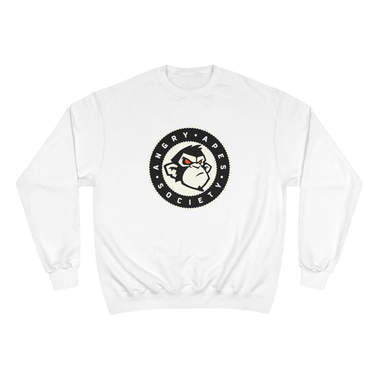Angry Apes Society x Champion Logo FRONT Unisex Sweatshirt