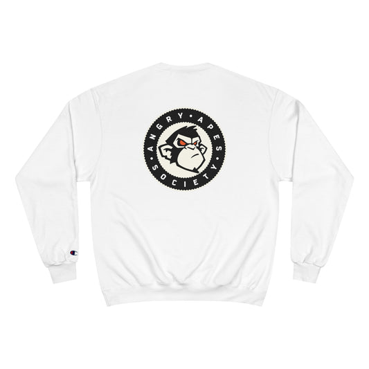Angry Apes Society x Champion Logo BACK Unisex Sweatshirt