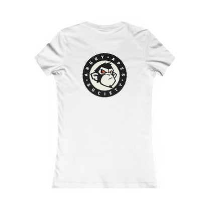 Angry Apes Society Logo BACK Women's Tee