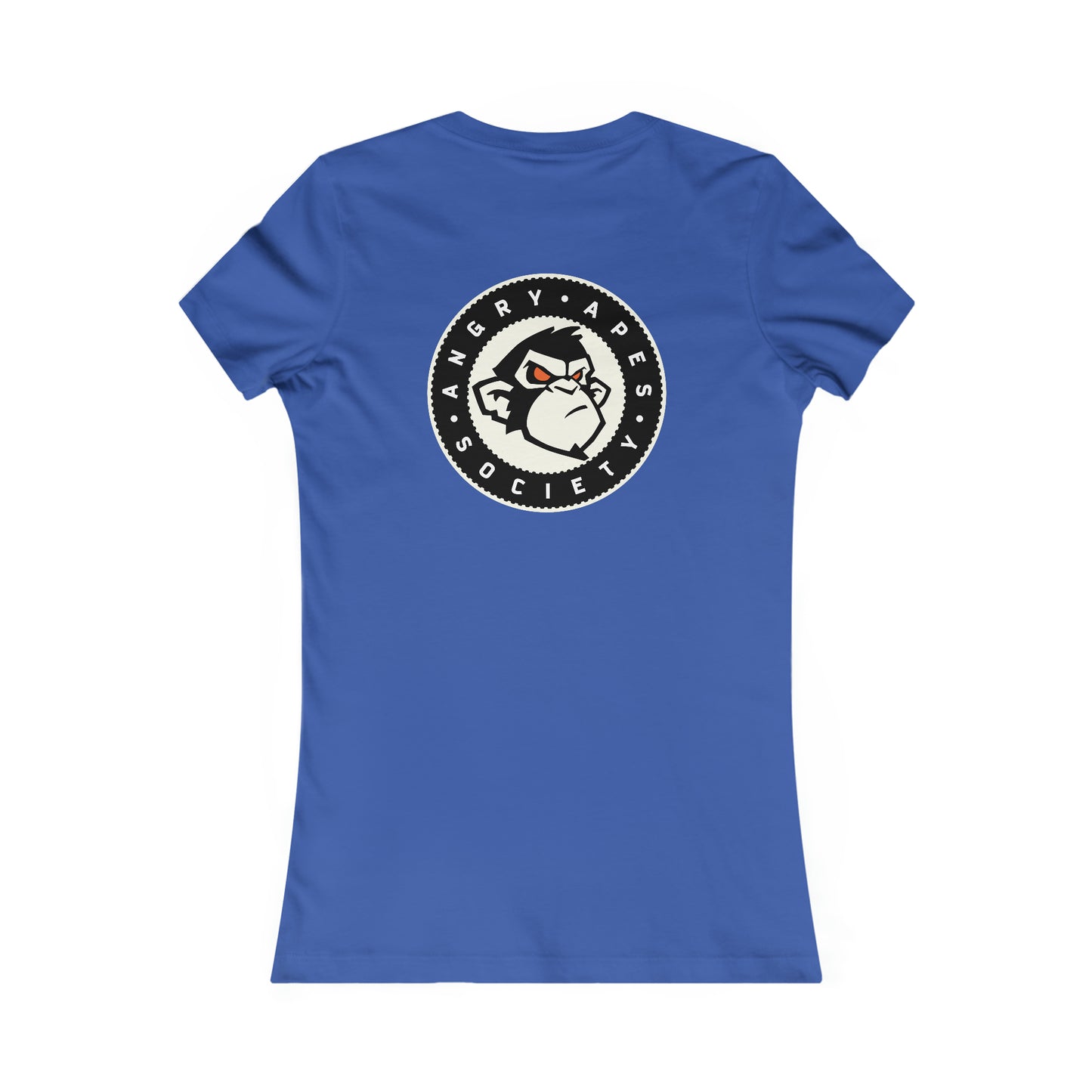 Angry Apes Society Logo BACK Women's Tee