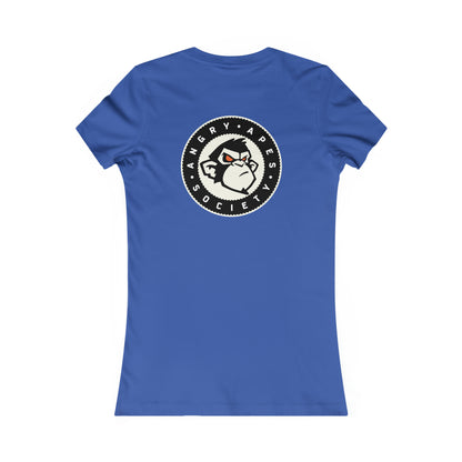 Angry Apes Society Logo BACK Women's Tee