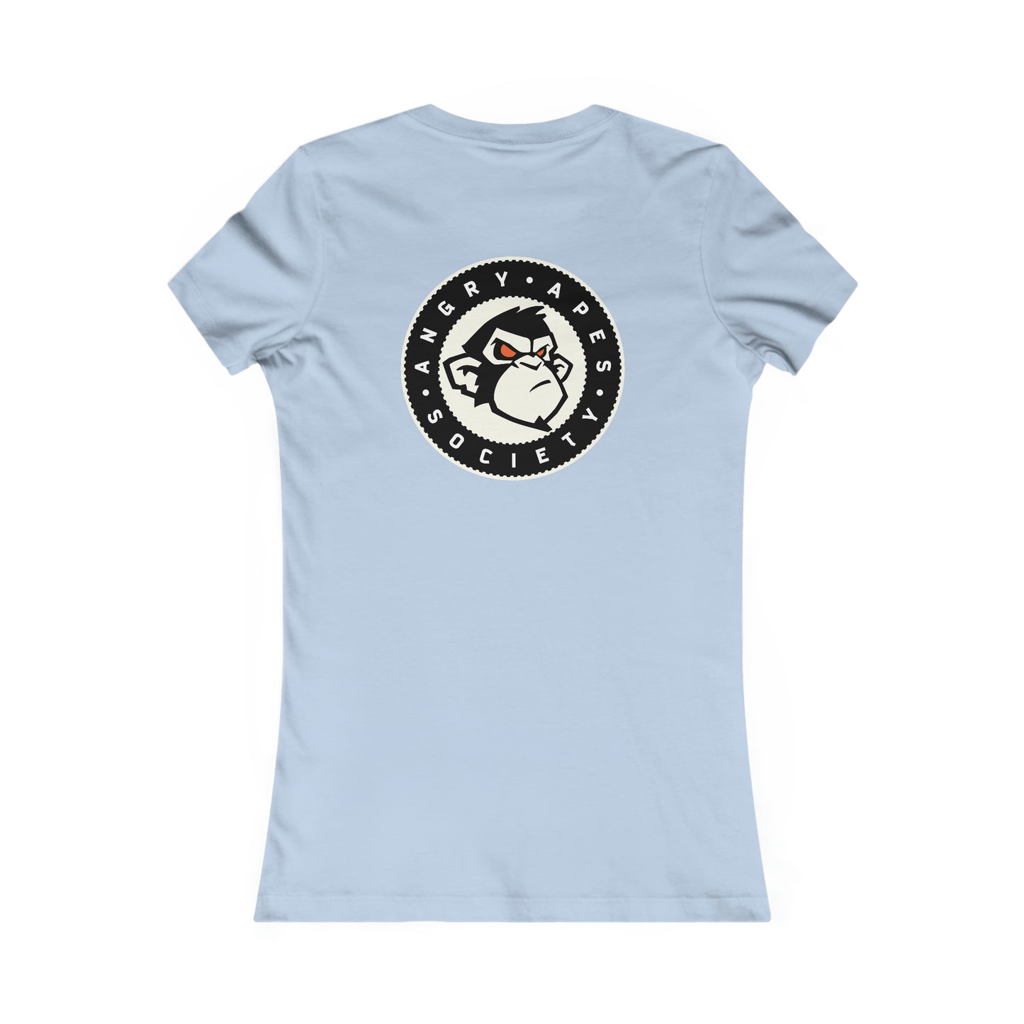 Angry Apes Society Logo BACK Women's Tee