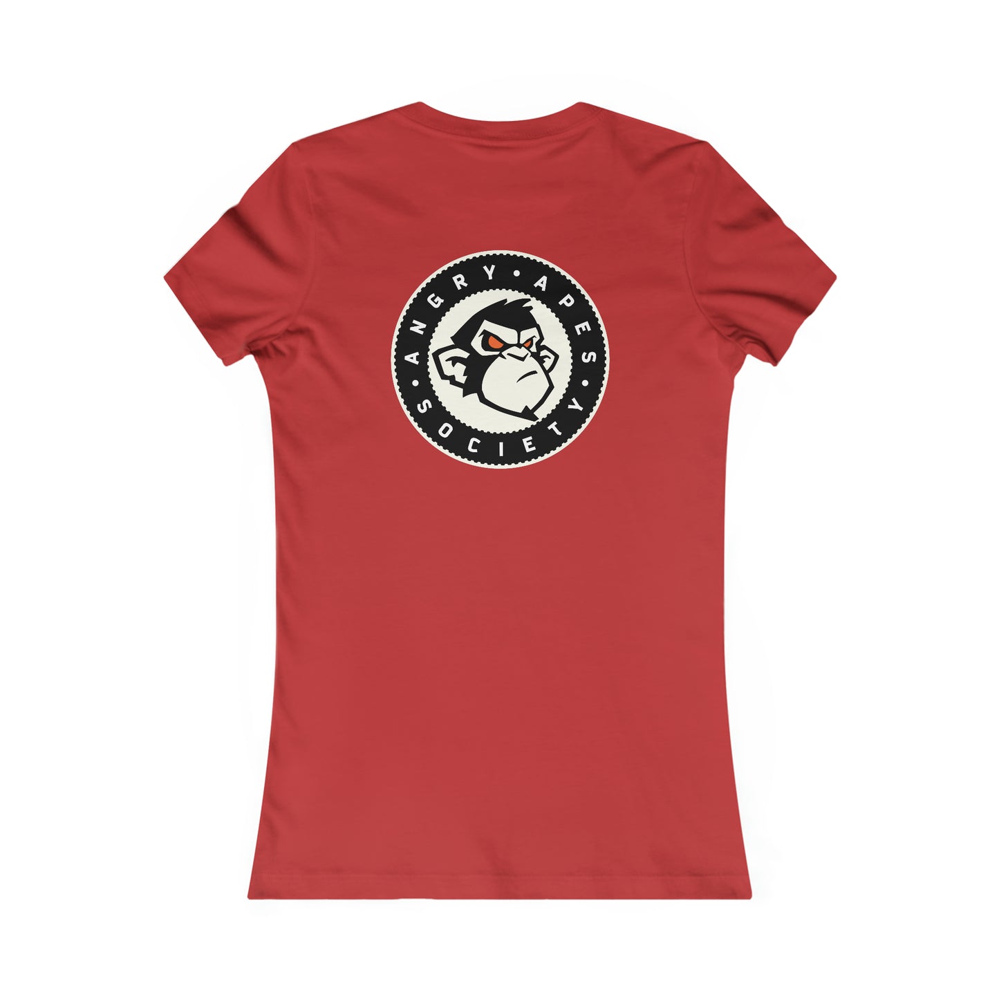 Angry Apes Society Logo BACK Women's Tee