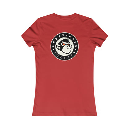 Angry Apes Society Logo BACK Women's Tee