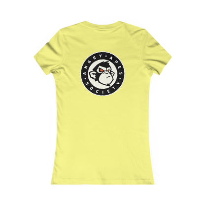 Angry Apes Society Logo BACK Women's Tee