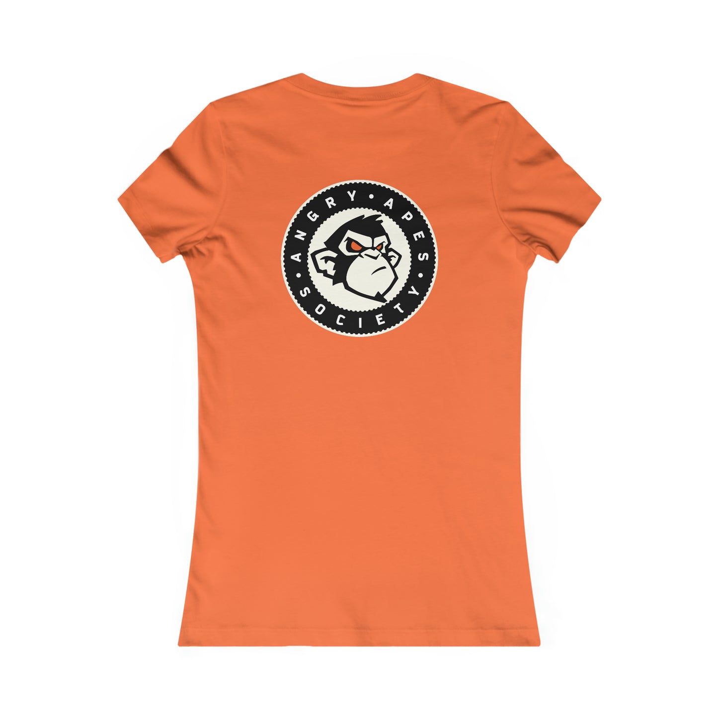 Angry Apes Society Logo BACK Women's Tee