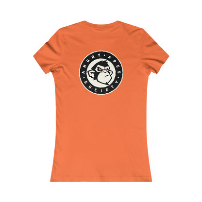 Angry Apes Society Logo BACK Women's Tee