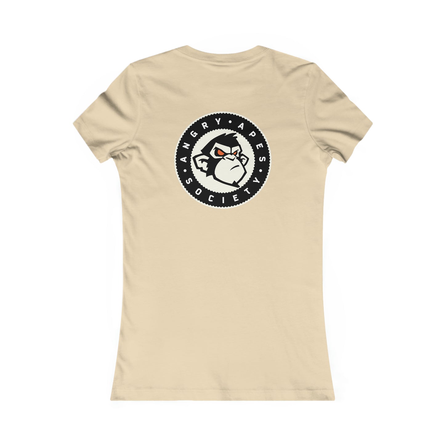 Angry Apes Society Logo BACK Women's Tee