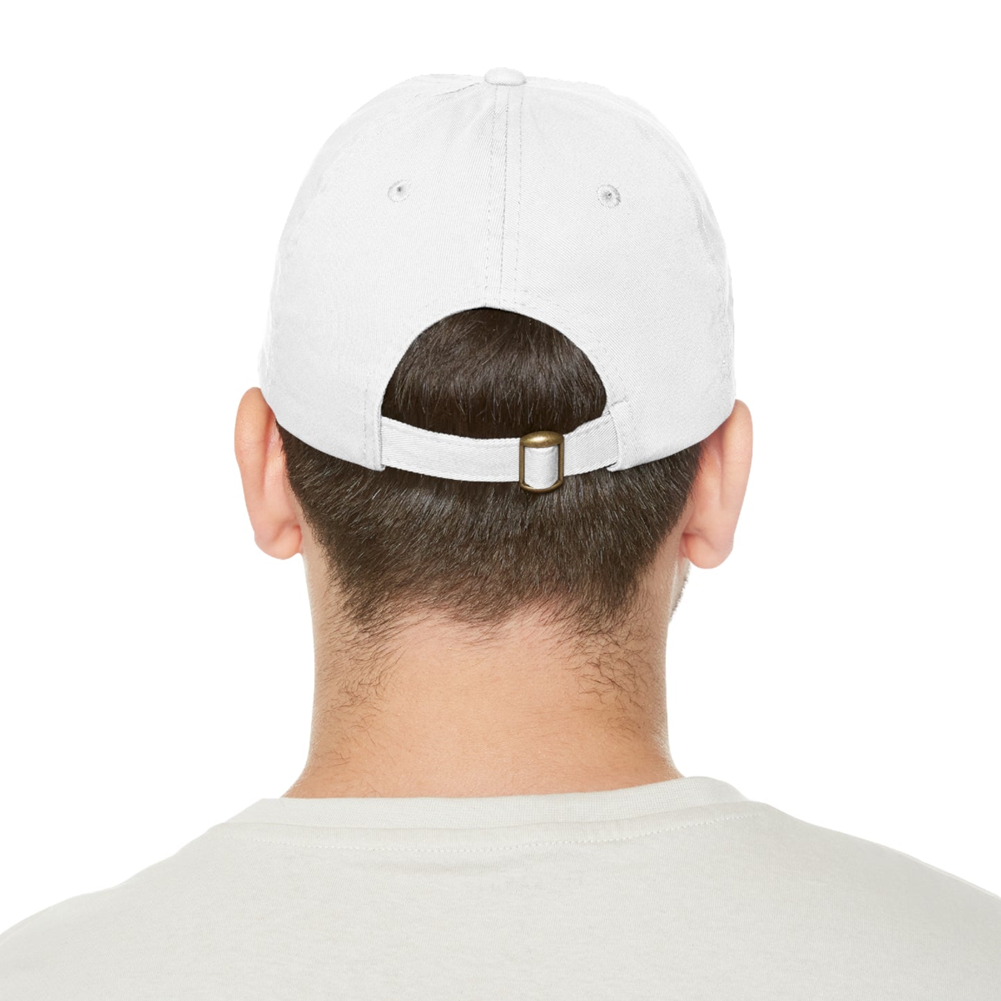 AAS Dad Hat with Leather Patch (Round)