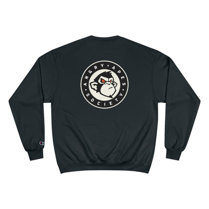 Angry Apes Society x Champion Logo BACK Unisex Sweatshirt