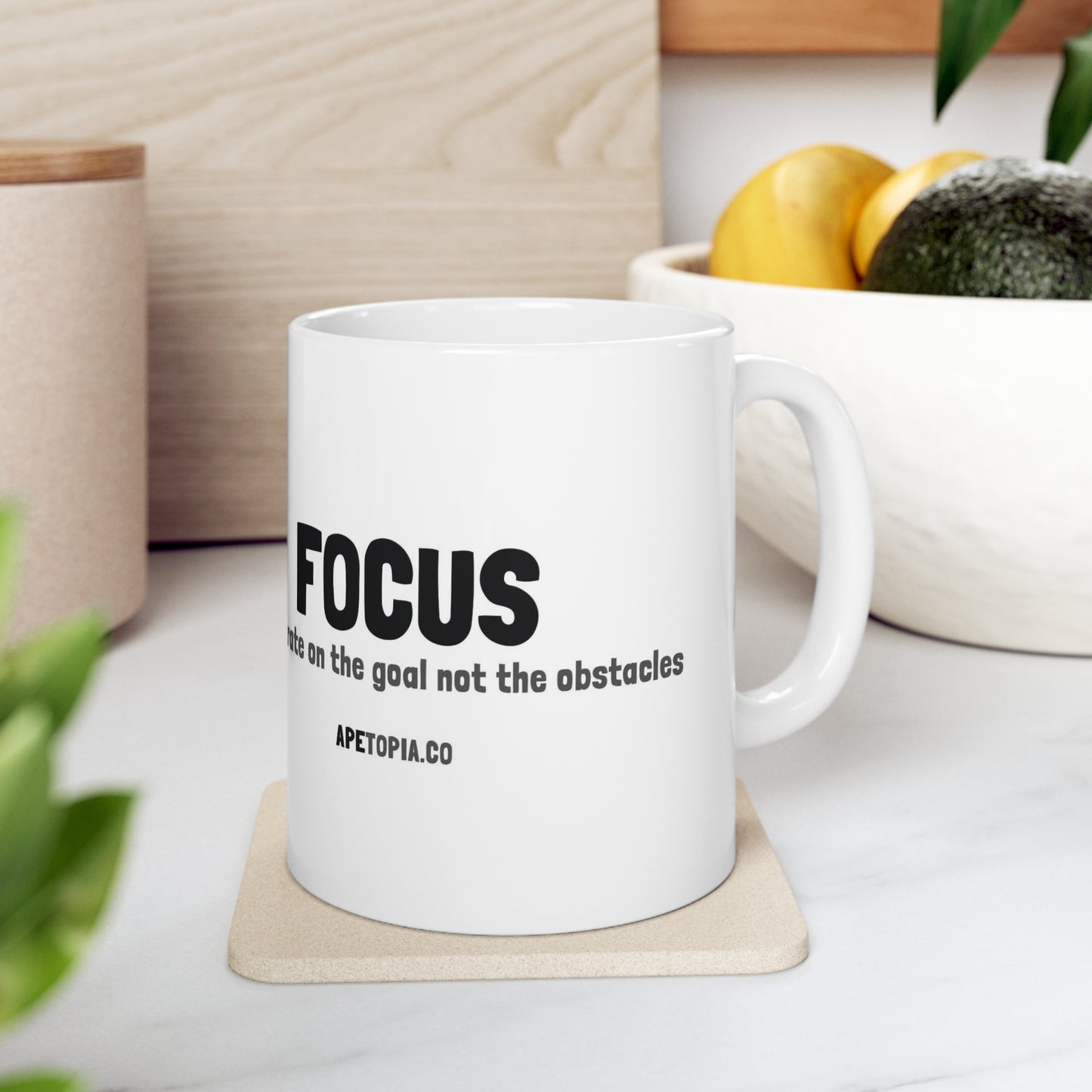 "Focus" Ceramic Mug