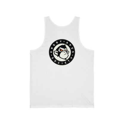 Angry Apes Society Logo BACK Unisex Tank