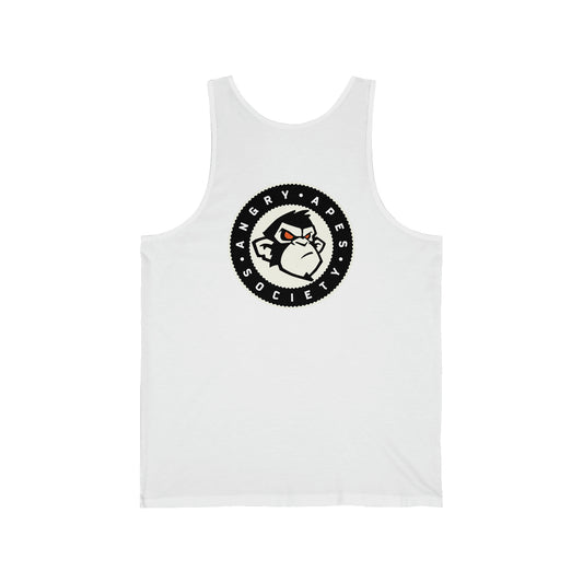 Angry Apes Society Logo BACK Unisex Tank