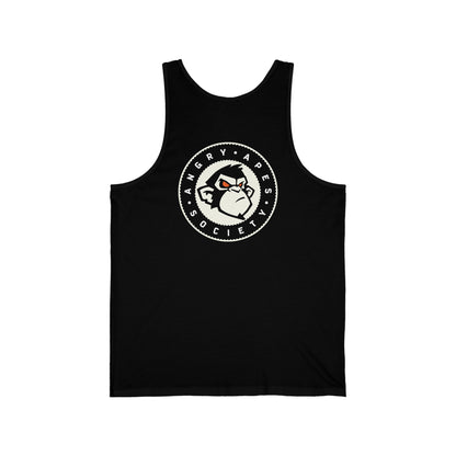 Angry Apes Society Logo BACK Unisex Tank