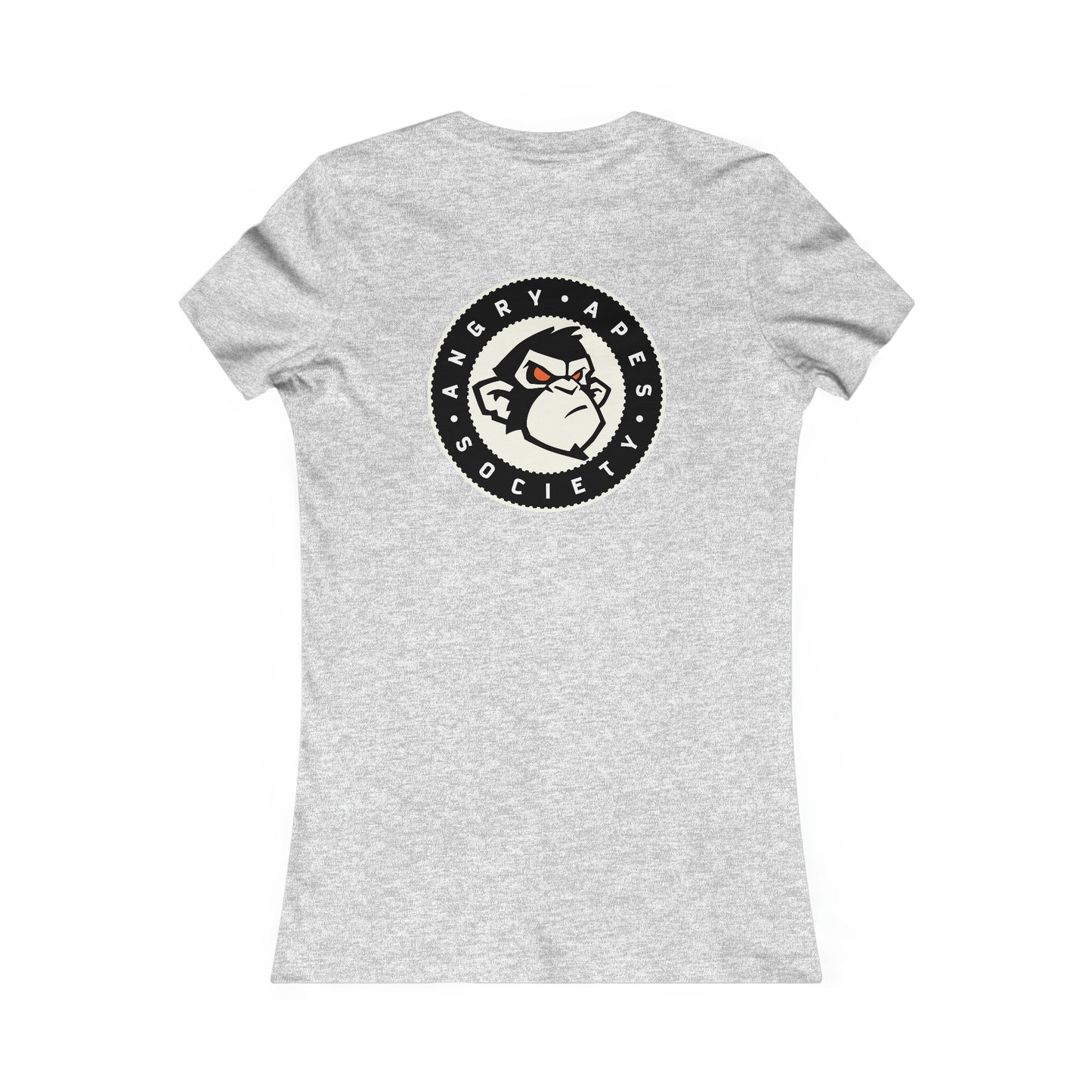 Angry Apes Society Logo BACK Women's Tee