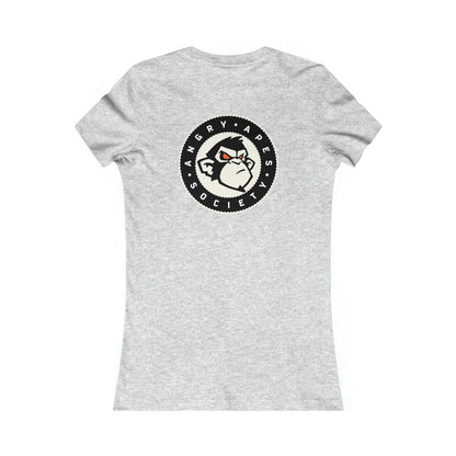 Angry Apes Society Logo BACK Women's Tee