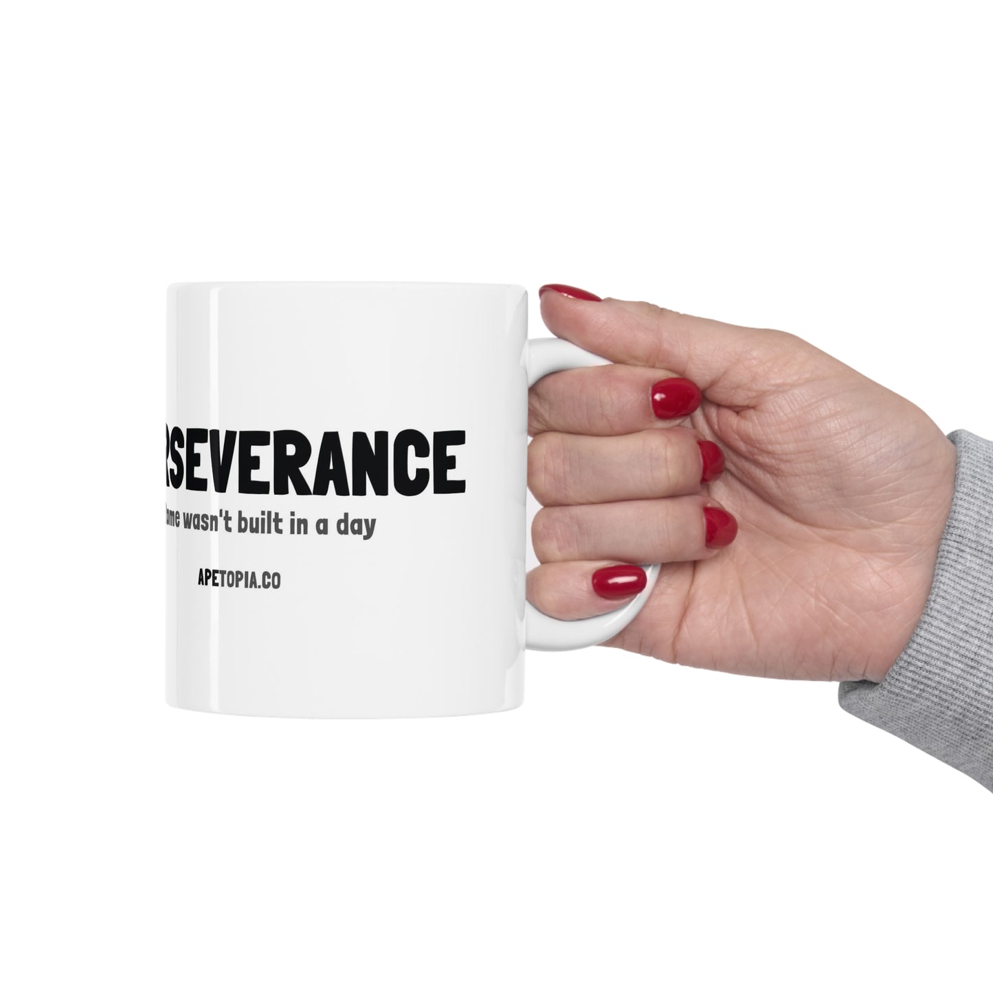 "Perseverance" Ceramic Mug