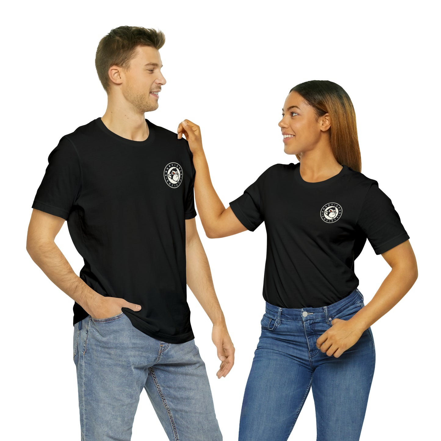 AAS Logo FRONT & BACK Unisex Short Sleeve Tee