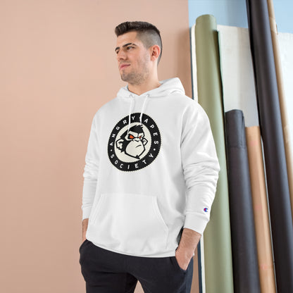 Angry Apes Society x Champion Logo FRONT Unisex Hoodie