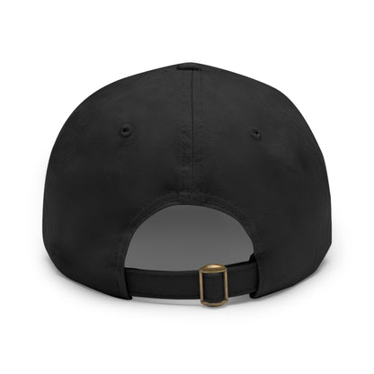 AAS Dad Hat with Leather Patch (Round)