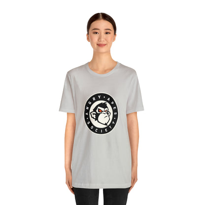 Angry Apes Society Logo FRONT Unisex Short Sleeve Tee