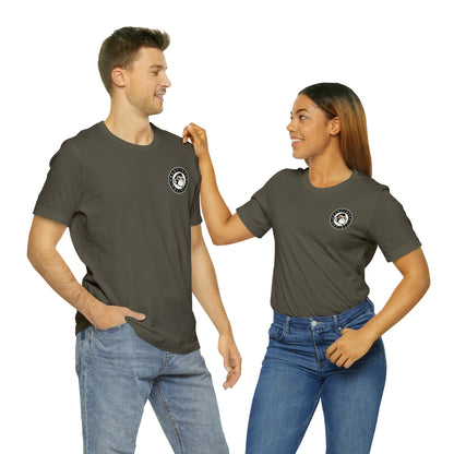 AAS Logo FRONT & BACK Unisex Short Sleeve Tee