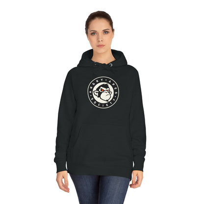 Angry Apes Society Logo FRONT Unisex Hoodie