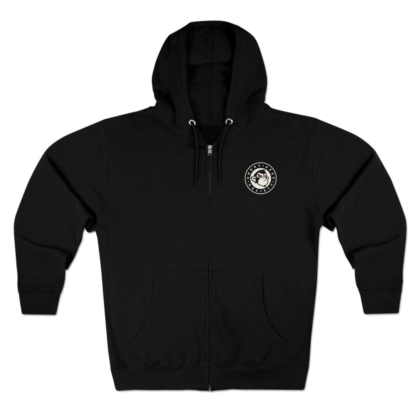 AAS Logo FRONT & BACK Unisex Full Zip Hoodie