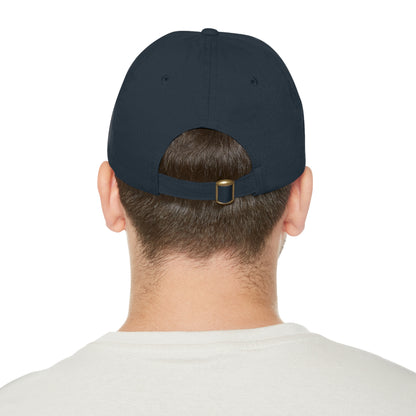 AAS Dad Hat with Leather Patch (Round)