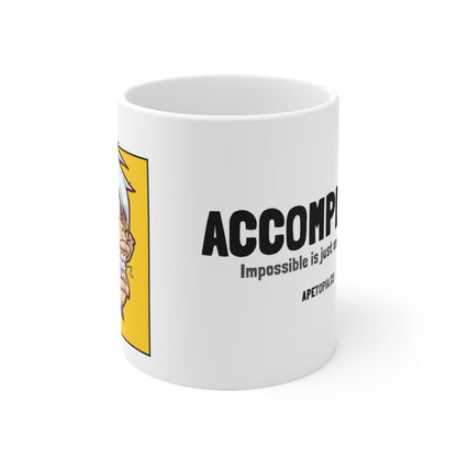 "Accomplish" Ceramic Mug