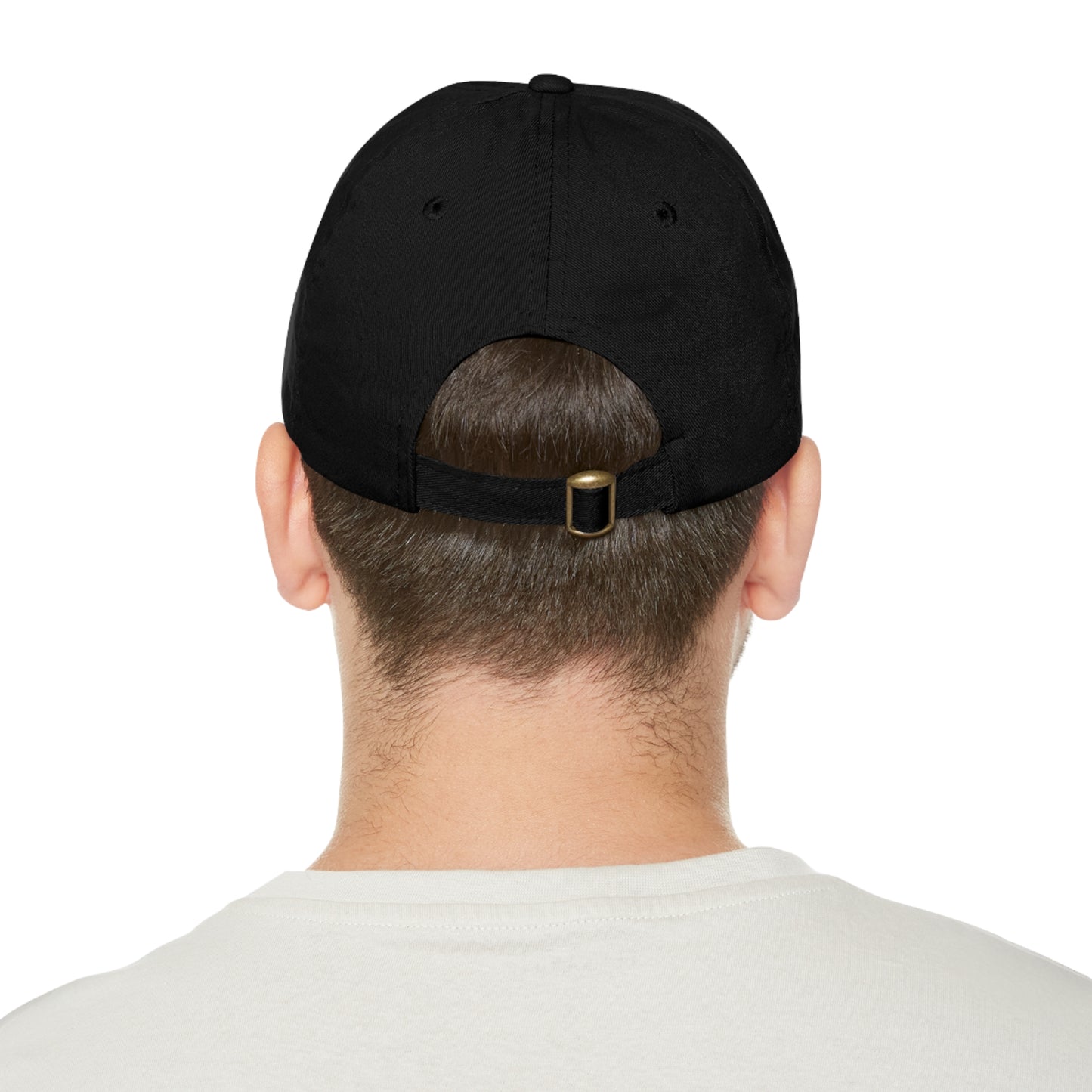 AAS Dad Hat with Leather Patch (Round)