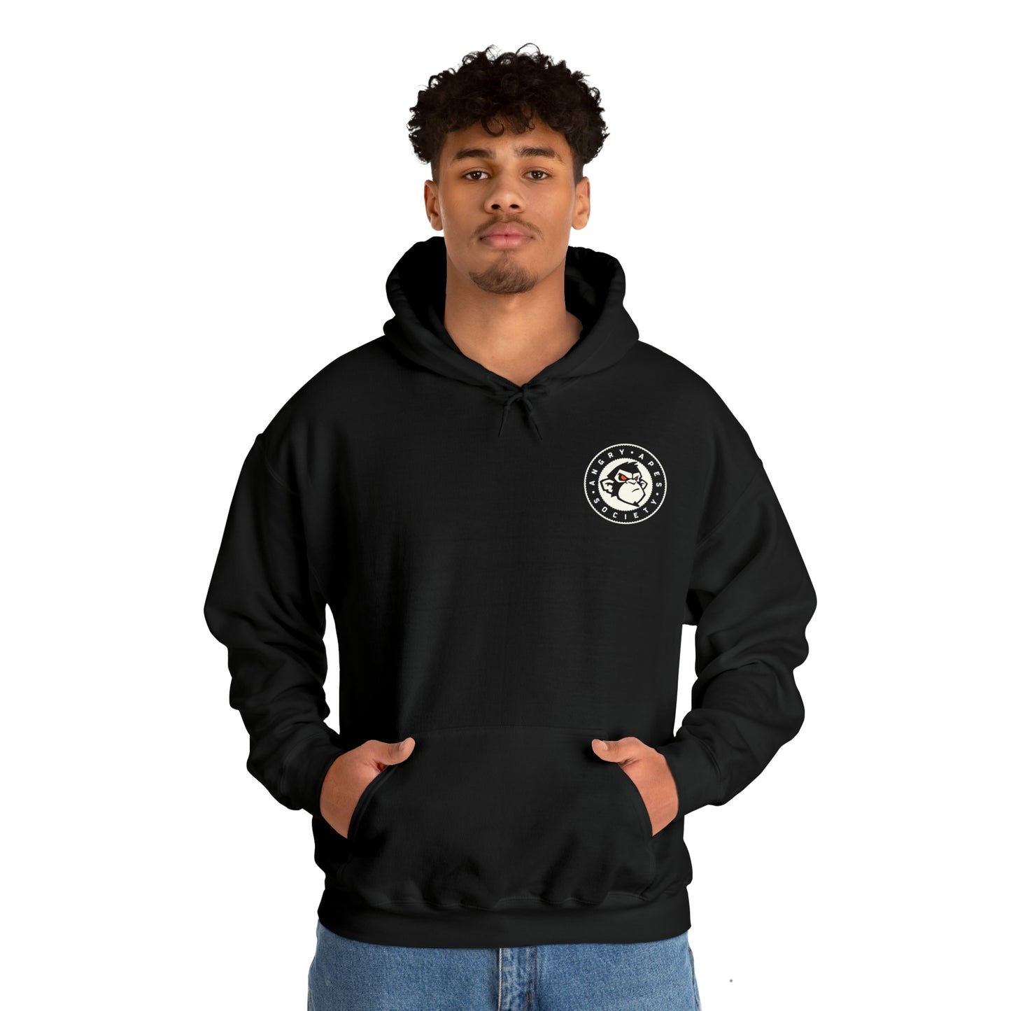 AAS Logo FRONT & BACK Unisex Heavy Blend™ Hooded Sweatshirt